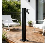 Columna de Agua Exterior de Hierro con Grifo, Grifo de Agua Tipo hidrante Independiente montado en el Suelo, Fuente Decorativa con Grifo, Pilar de Agua para jardín, granj