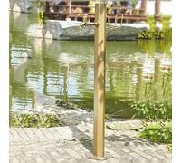 Columna de Agua Exterior Independiente - Grifo de jardín Vertical, Grifo de Suelo a Prueba de heladas con Toma de Manguera para un Acceso fiable al Agua en Exteriores.