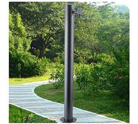 Columna de agua para exteriores con grifo de latón, dispensador de agua de jardín, grifo de patio, extensión de manguera resistente a las heladas para tubería de agua agrietada, elegante fuente de