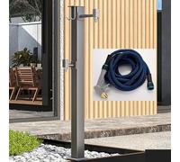 Columna de agua para exteriores, grifo de agua independiente, grifo de jardín vertical para un fácil acceso e instalación, perfecto para jardinería y uso al aire libre