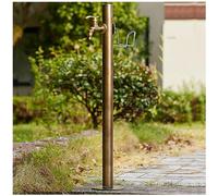 Columna de Agua para Grifo, Columna de Agua para Grifo Exterior, hidrante para Fuente de jardín Independiente, Grifo de Agua anticongelante, decoración de Paisaje, Poste de riego y Soporte p