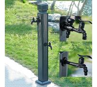Columna de Agua para Grifo, Grifo Exterior anticongelante - Soporte de Manguera Independiente de 110 cm, hidrante a Prueba de congelación, Grifo de Suelo Preparado para el Invierno para la p