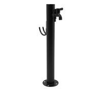 Columna de agua para jardín de 60 cm de alto, columna de grifo de agua de acero inoxidable, resistente a las heladas, grifo exterior, grifo de agua