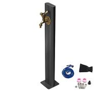 Columna De Agua para Jardín De Acero Inoxidable, Grifo Vertical para Jardín con Protección Anticongelante, Grifo Exterior De Latón con Forma De Pájaro