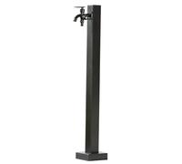Columna de agua para jardín, grifo de acero inoxidable para jardín, dispensador de agua anticongelante para exteriores, decorativo, para suelo de jardín, un color, 93 cm/37,One Color-93cm/37in