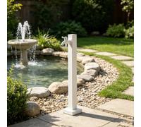 Columna de agua para jardín, grifo de agua de hidrante de acero inoxidable
