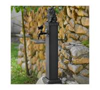 Columna de agua vertical independiente para jardín, grifo de 76 cm para exteriores, para patios, balcones y piscinas, solución de riego duradera y elegante para un fácil cuidado de las plantas
