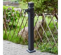Columna de agua vertical para exteriores, grifo de agua para jardín, resistente a las heladas, grifo para exteriores, soporte de agua para jardín, grifo de boca de incendios montable