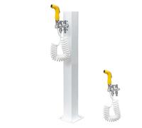 Columna de Agua Vertical para Jardín de Acero Inoxidable 304, Columna de Agua para Grifo Exterior Resistente a Las Heladas, para Riego de Granjas(80cm/31.5in)