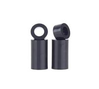 Columna de aislamiento de nailon negro/columna de soporte de funda de plástico/columna pasante hueca(200pcs 6x3.2x2)
