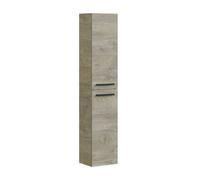 ARKITMOBEL Athena Columna de Baño Suspendida, 2 Puertas, Roble Alaska, Grande