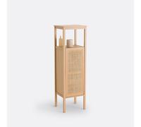 Columna de baño de ratán, Lumpa. Talla Única. Color Beige