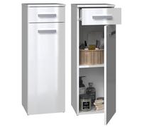 Columna de baño Nel V Brillo Blanco
