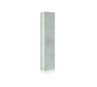 Columna de baño osvak 2 puertas cemento 30 x 150 x 25 cm