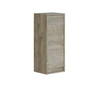 Columna de baño suspendida dakota 1 puerta roble alaska 30 x 74 x 25,5 cm 30 cm