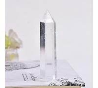 Columna de cristal natural de cuarzo de roca mineral espécimen de cristal de cuarzo arco iris varita de decoración del hogar, cristal, 50-60 mm