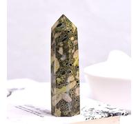 Columna de cristal natural de cuarzo mineral de roca, espécimen de cristal de cuarzo arco iris, varita de decoración del hogar, piedra de rayas, 50-60 mm
