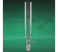 Columna de cromatografía de vidrio de borosilicato de 15-80 mm de diámetro exterior con núcleo de G3, reducción de presión, junta 24/40(15mmx200mm)