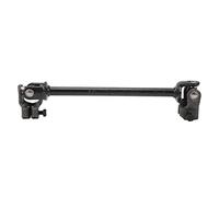 Columna de dirección inferior eje de dirección intermedio con acoplador de junta u, eje de dirección de 380 mm - fuerte resistencia pulida de bajo ruido para 110 125 150cc Diy Go