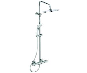 Columna de ducha Ceratherm T25 con ajustable durante el uso, cromado