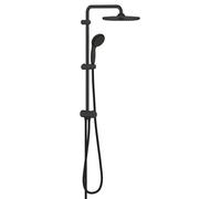 Columna de ducha grohe start negro cepillado