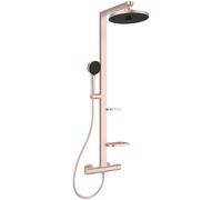 Columna de ducha termostática ideal standard alu+ rosa