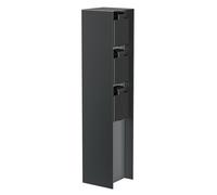 Columna de enchufe de jardín POMI para exterior IP44 3 vías acero inoxidable