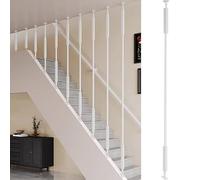 Columna de escalera de hierro ajustable para decoración del hogar, husillos cuadrados y redondos resistentes, solución moderna de barandilla de escalera