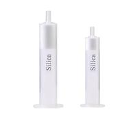 Columna de extracción en fase sólida con cartucho SPE de sílice: relleno HPLC de alta capacidad for el aislamiento de compuestos polares(1000mgx12mlx4pieces)