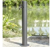 Columna de grifo resistente a las heladas para jardín vertical con gancho que se conecta a la manguera para riego de flores y lavado de autos y accesorio de jardín versátil