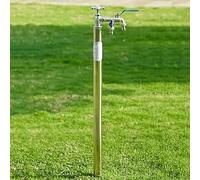 Columna de jardín con grifo vertical for exteriores con protección solar y antihielo(80cm/31in)