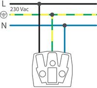 Columna De Luz/alimentación Niko New Hydro (Enchufe Europeo) - 761-36825