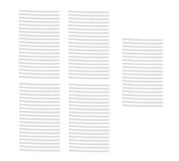 Columna de unión de alambre de doble circuito de alambre de 6.4 mm de diámetro 34 dientes 3: 1 Combs bobina de unión espiral para 20 hojas A4 papel duradero nylon de hierro (Negro)