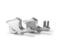 Columna del Manubrio Adaptador De Extensión De Abrazadera para Elevador De Manillar De Motocicleta para R1200R 2015-2019 R1250R 2019-2025. Soporte Ajustable. Pivote Manubrio(Plata3)