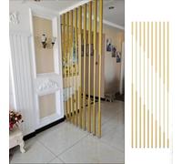 Columna divisora cuadrada con diseño personalizado para puertas interiores, salas de estar y entradas de restaurantes, no requiere taladrar, juego de 10 unidades de 50 cm de altura