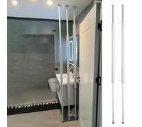 Columna divisoria para habitación de 2 Piezas, de Suelo a Techo, Color Blanco, Ideal para Dormitorio, Oficina o Sala de Estar, Ideal para Bricolaje (210 cm/82,7 Pulgadas/6,9 pies)