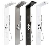 Columna Ducha Columna de Hidromasaje con Grifo Acero Inoxidable Panel Duchas Set Ducha Sistema Duchas de Baño,15*47*130 cm