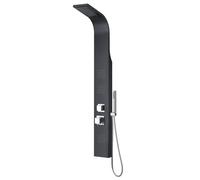 COLUMNA PANEL IDROMASAJE DE ACERO inox CEPILLADO HANTIHUELLAS ABS