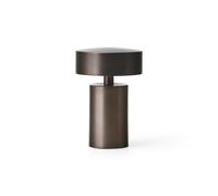 Columna Lámpara de Mesa Portátil Bronce