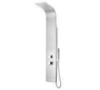 COLUMNA PANEL IDROMASAJE DE ACERO inox CEPILLADO HANTIHUELLAS ABS