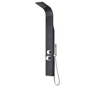COLUMNA PANEL IDROMASAJE DE ACERO inox CEPILLADO HANTIHUELLAS ABS