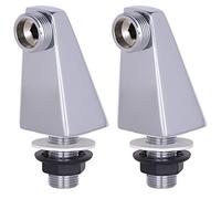 Columnas Cuadradas para Bañera Macho 1/2 - Macho 3/4 | Conexión Estable para Grifería de Baño | Diseño Moderno y Resistente | Acabado Elegante | NOYON & THIEBAULT