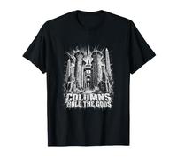 Columnas sostienen el Templo del Antiguo Egipto de los Dioses Camiseta