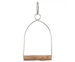 Columpio arqueado de madera para pájaros - Tamaño: Pequeño