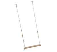 Columpio de madera para pájaros, loros, percas de ejercicio, jaula de juguete de longitud regulable, para comodidad de pollo y