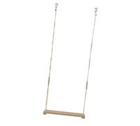 Columpio de madera para pájaros, loros, percas de ejercicio, jaula de juguete de longitud regulable, para comodidad de pollo y