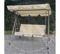 Columpio De Metal 3 Plazas Amantea Papillon CM. 170x110x153