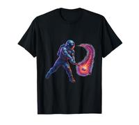 Columpio de Poder de béisbol de Astronauta cósmico Camiseta