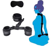 Columpio de Yoga Aéreo,Antigravedad Yoga Hamaca,con asas desmontables Elástico PU Correas de Columpio escalada LLba|7