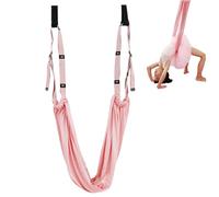 Columpio de yoga, correa elástica de altura ajustable con anclaje para puerta, correas de yoga flexibles para estirar la pierna, la cintura y la espalda, Pilates Dance Splits Columpio de